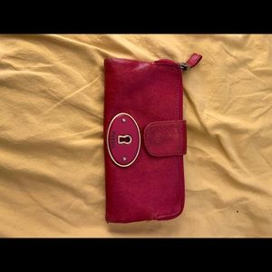 Fossil Bifold Wallet with Snap closure